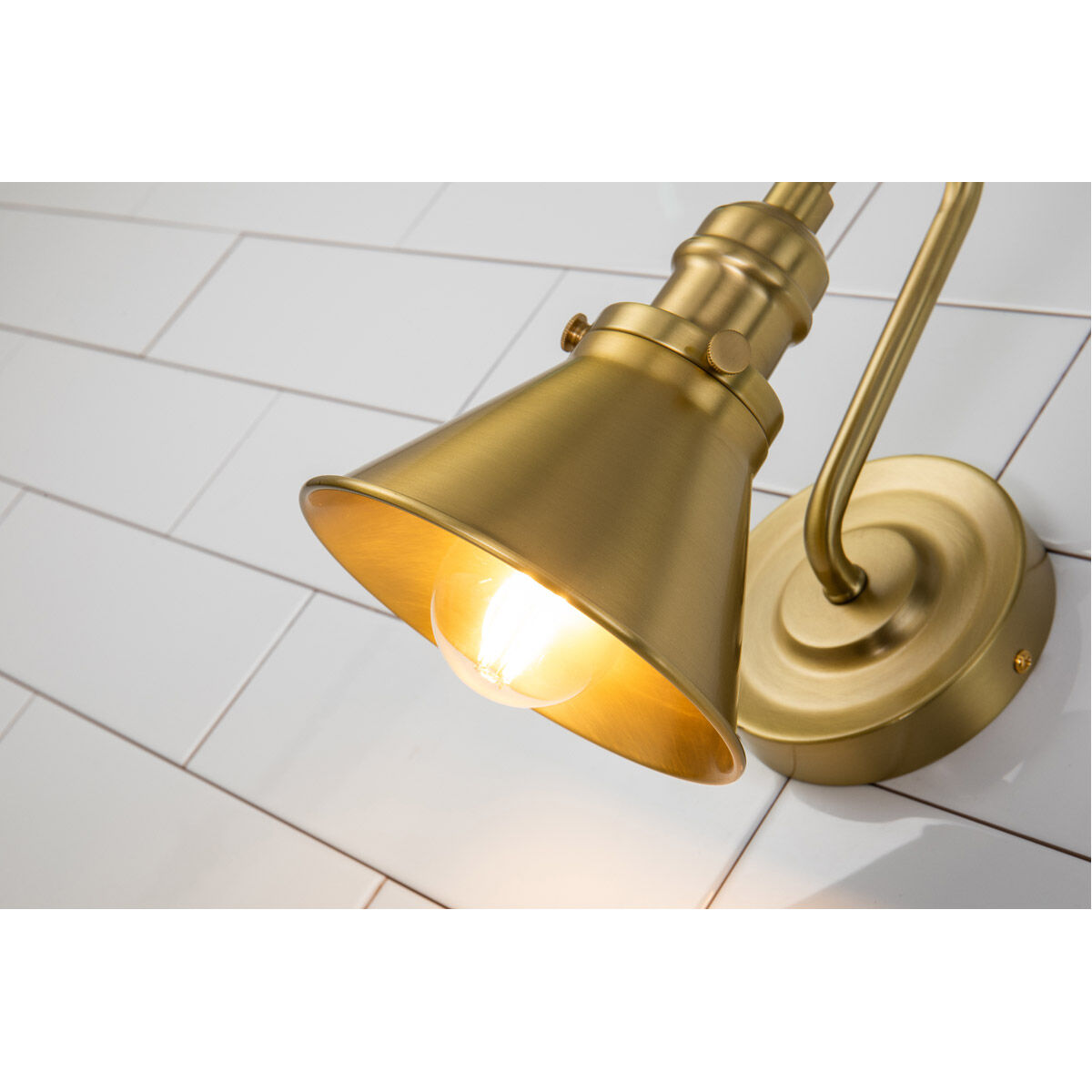 Provence 1 Light 6 inch AGB Bath Light Wall Light in Antique Brass